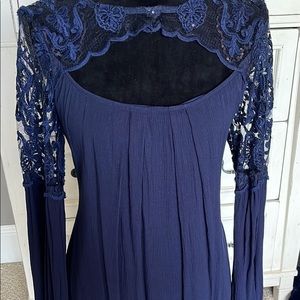 Navy Blue Dress NWOT